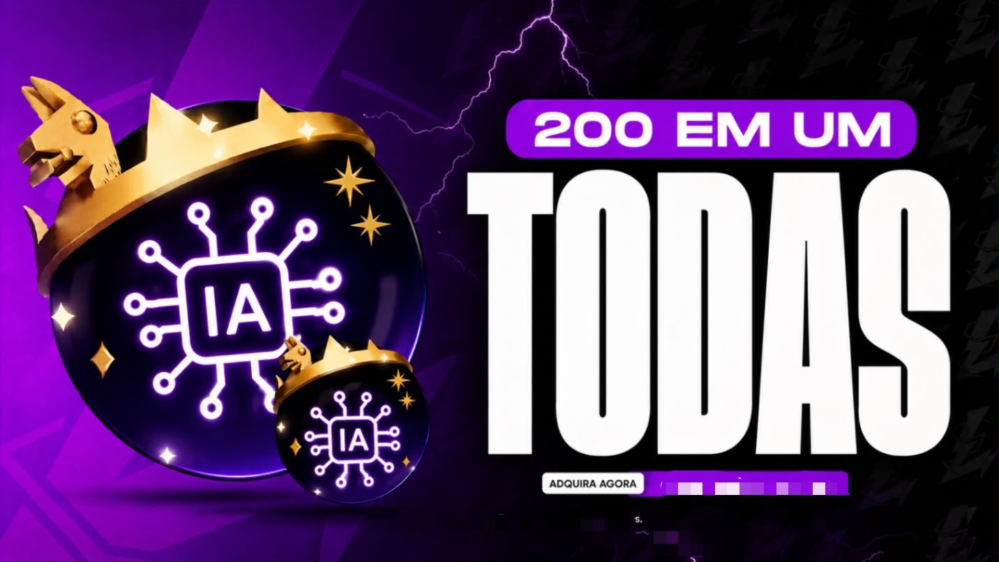 200 IA’S EM UMA SÓ (recomendação do dono)