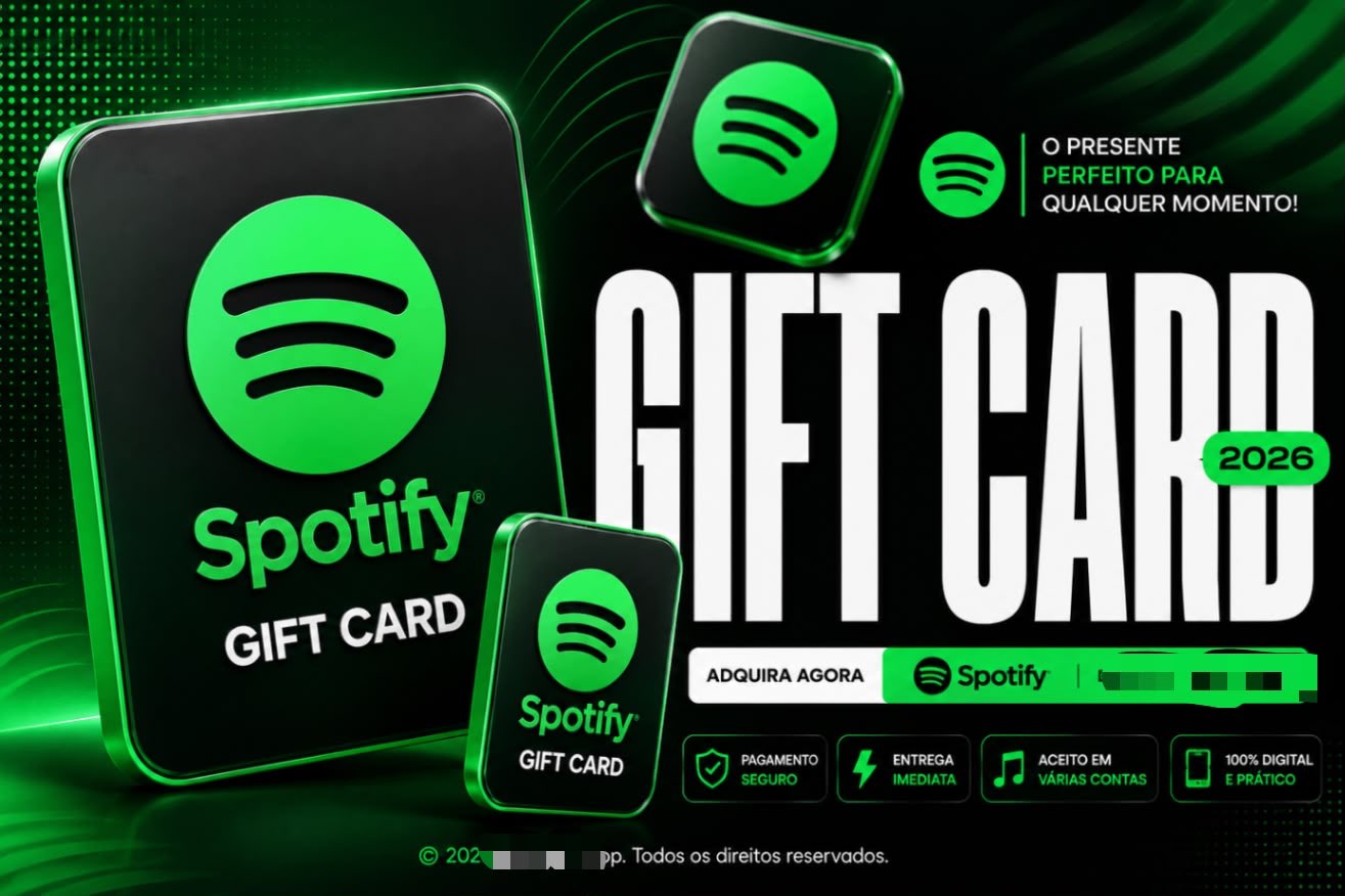 Gerador Gift Card Spotfy