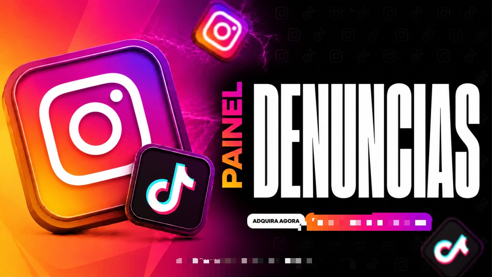 PAINEL DENUNCIAS INSTAGRAM E TIKTOK
