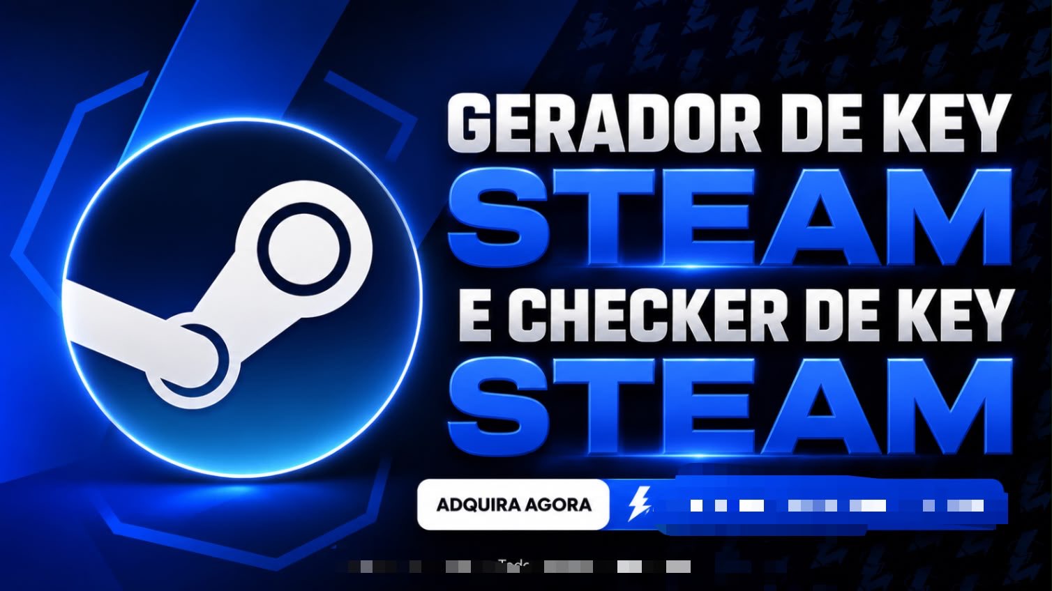 GERADOR DE KEY STEAM E CHECKER DE KEY STEAM