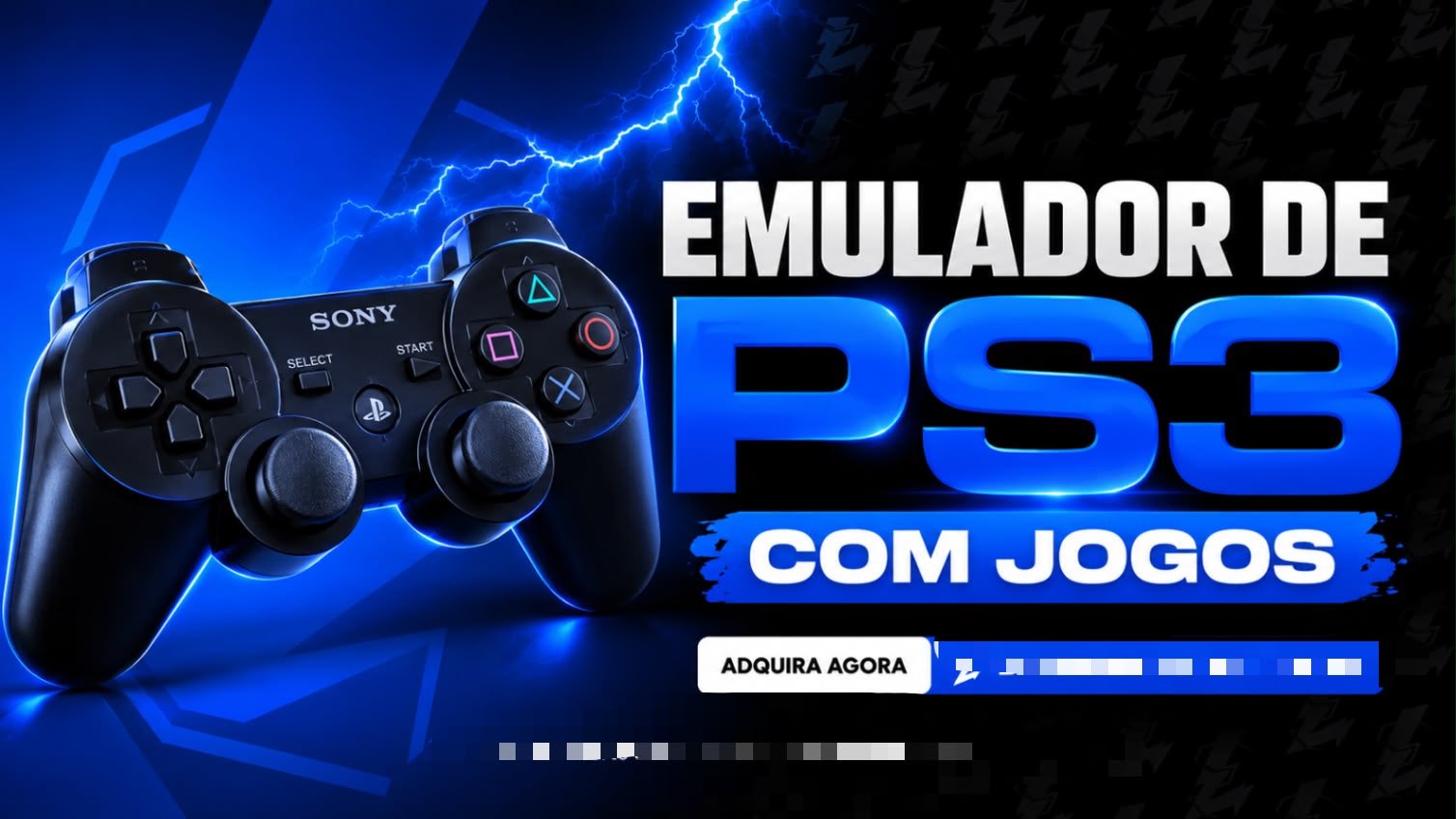 EMULADOR DE PS3 COM JOGOS