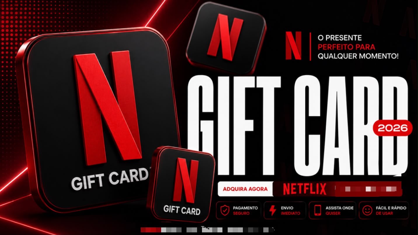 Gerador Gift Card Netflix