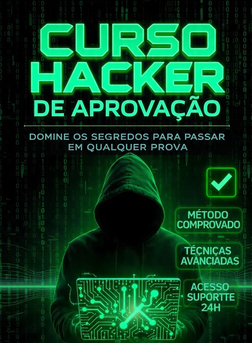 CURSO HACKER DE APROVAÇÕES COM INFO